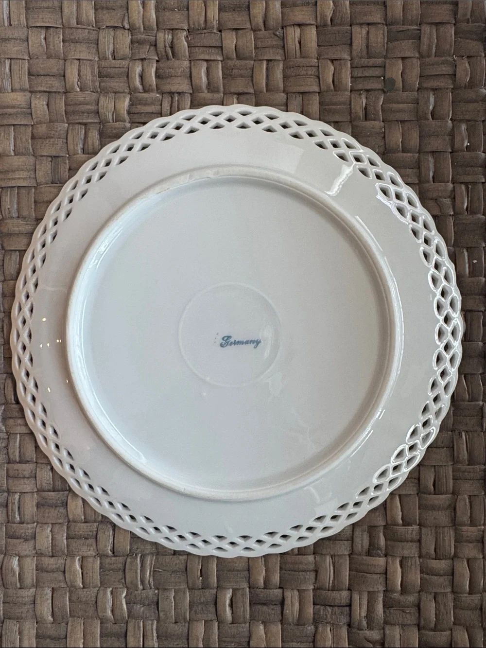Floral Chintz Plate - Germany